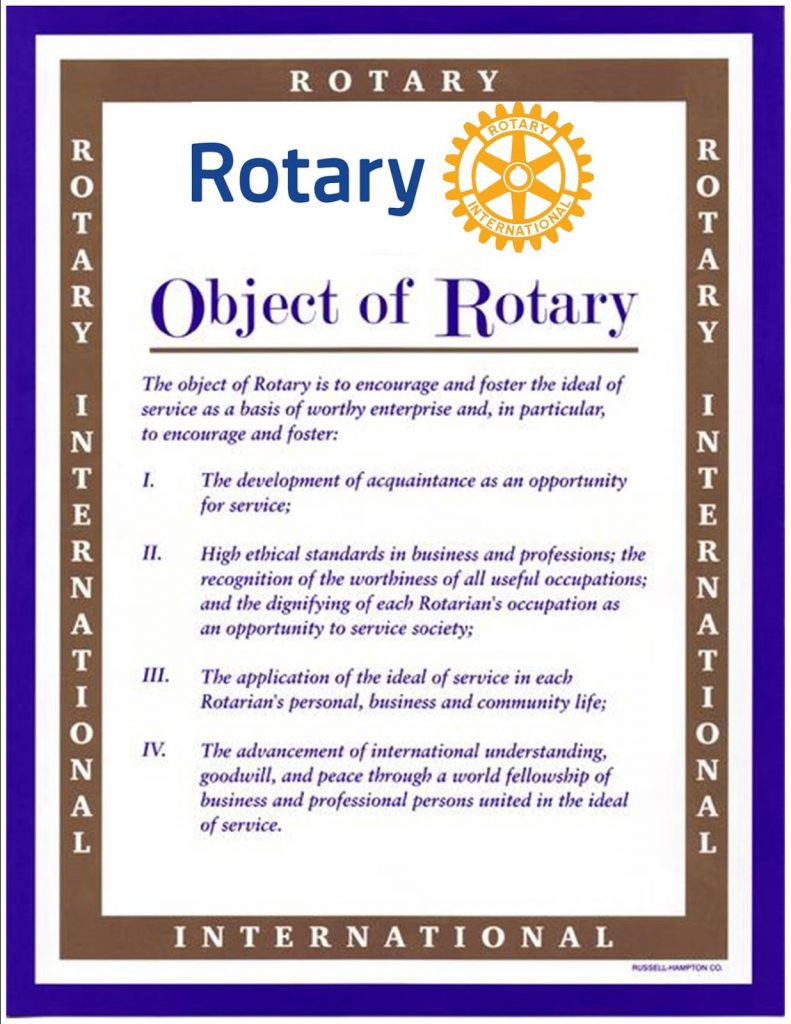 The Object of Rotary